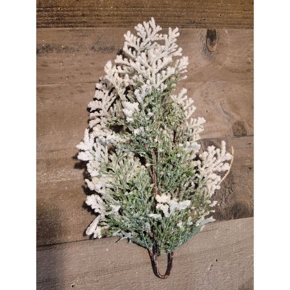 Frosted Glitter snow branch xmas decor - Picture 2 of 3